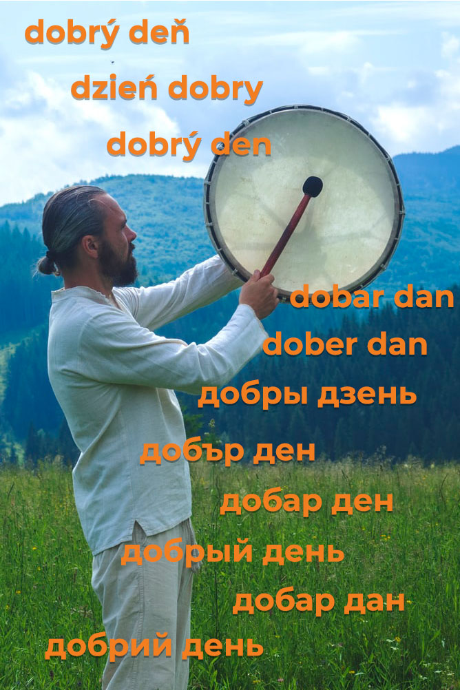 Slavic Man. Dzień dobry